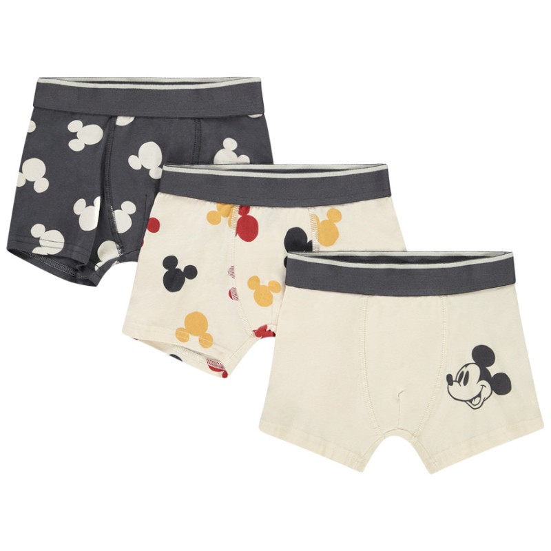 Lot de 3 boxers Mickey Disney garçon