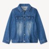 Veste en jean effet délavé garçon