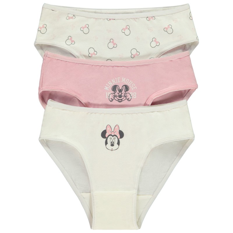 Lot de 3 culottes Minnie Disney fille