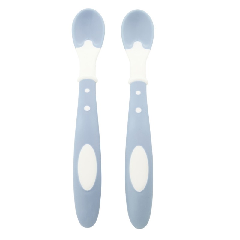 Lot de 2 cuillères thermosensibles Miamix bleu