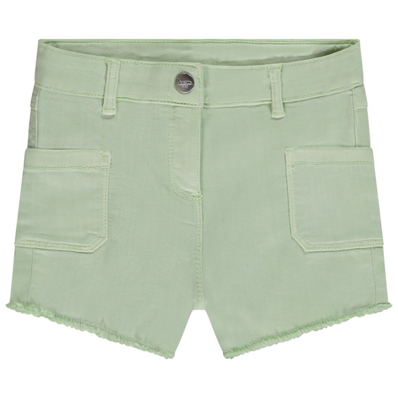 Short en jean à poches plaquées fille