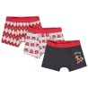 Coffret de 3 boxers de Noël motifs fantaisie garçon