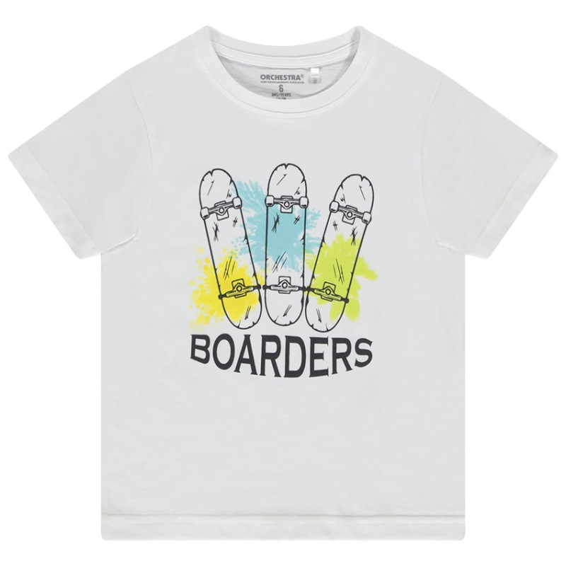 T-shirt manches courtes printé garçon