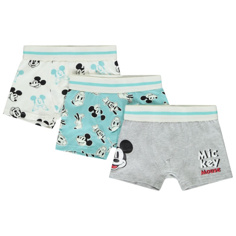 Lot de 3 boxers imprimé Mickey Disney garçon