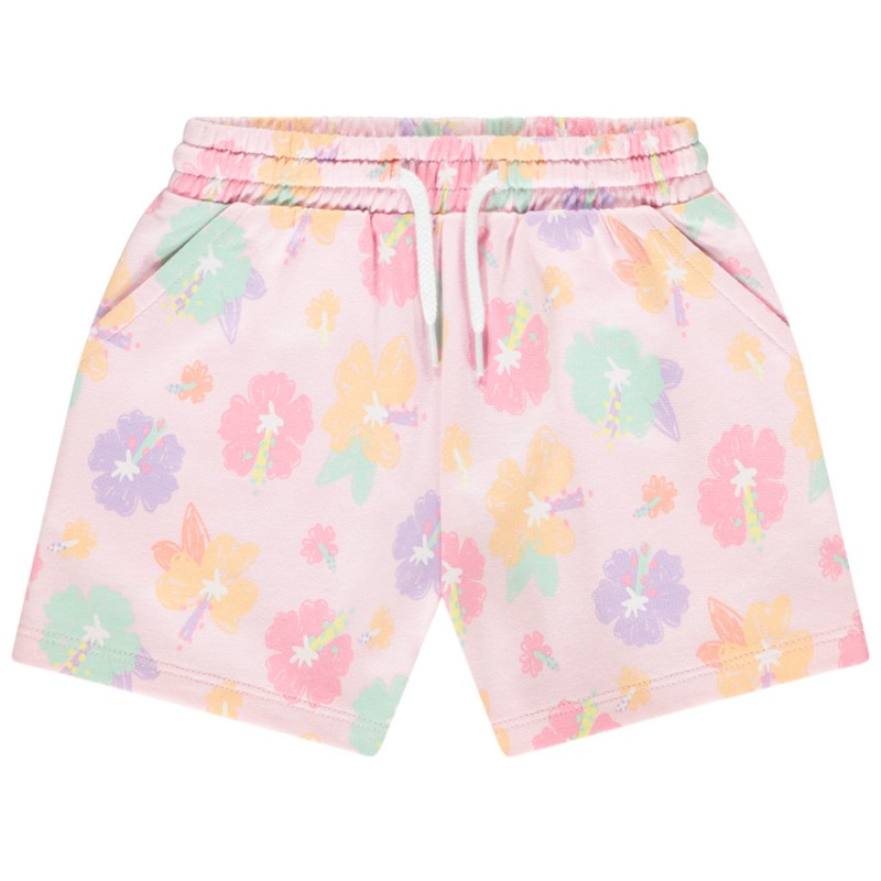 Short en molleton fantaisie à imprimé exotique fille