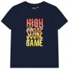 T-shirt manches courtes print fantaisie garçon