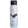 Gourde en métal Pretty sea avec paille 380 ml