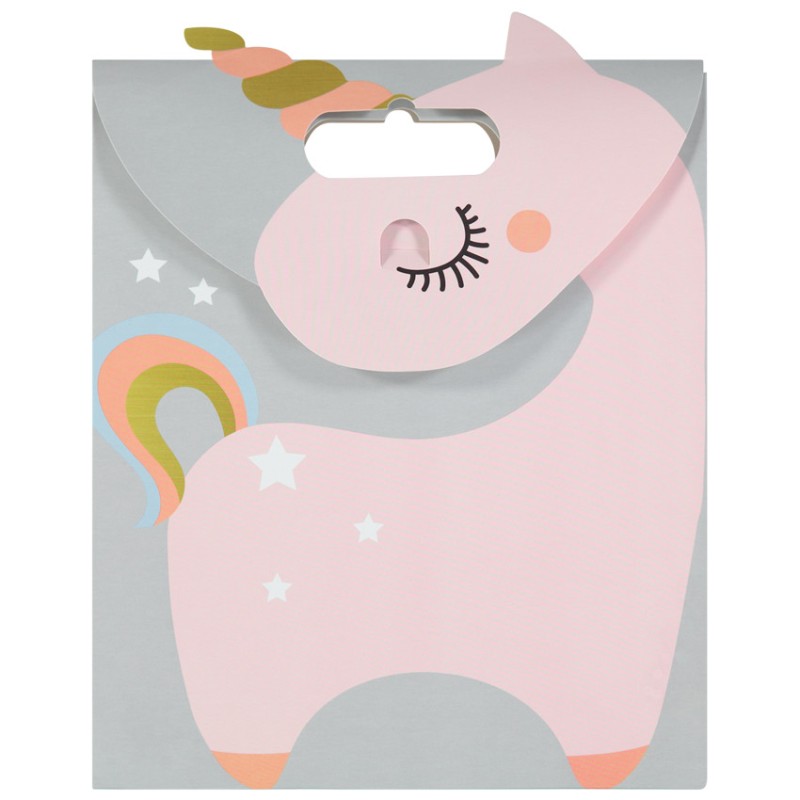 EMBALLAGE CADEAUX POCHETTE CADEAU LICORNE