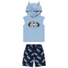 Ensemble avec débardeur à capuche ludique Batman Warner pour