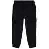 Jogging molleton uni à poches cargo garçon
