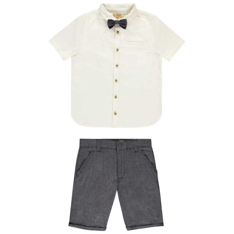 CHEMISE MC + BERMUDA