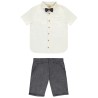 CHEMISE MC + BERMUDA