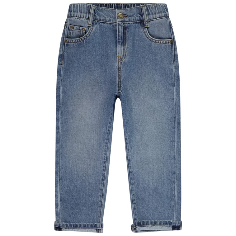 Jean regular à taille élastiquée pour garçon