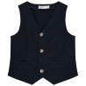 Gilet serveur en toile avec poches garçon