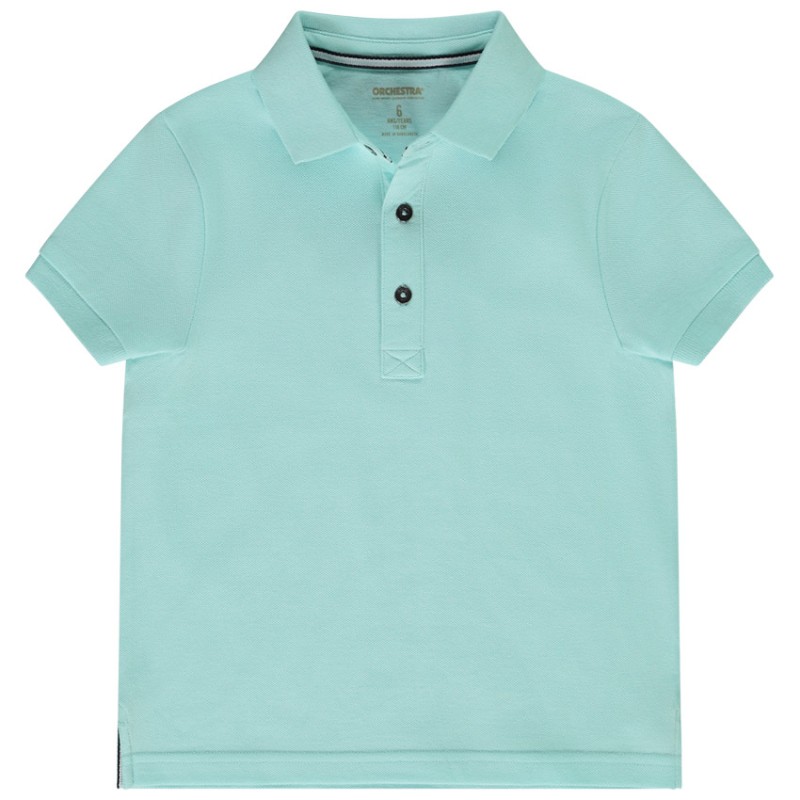 Polo manches courtes uni pour garçon