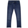 Jean slim motif vague en relief pour garçon