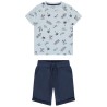 Ensemble 2 pièces avec t-shirt imprimé surf pour garçon