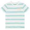 T-shirt manches courtes rayé print fantaisie pour garçon