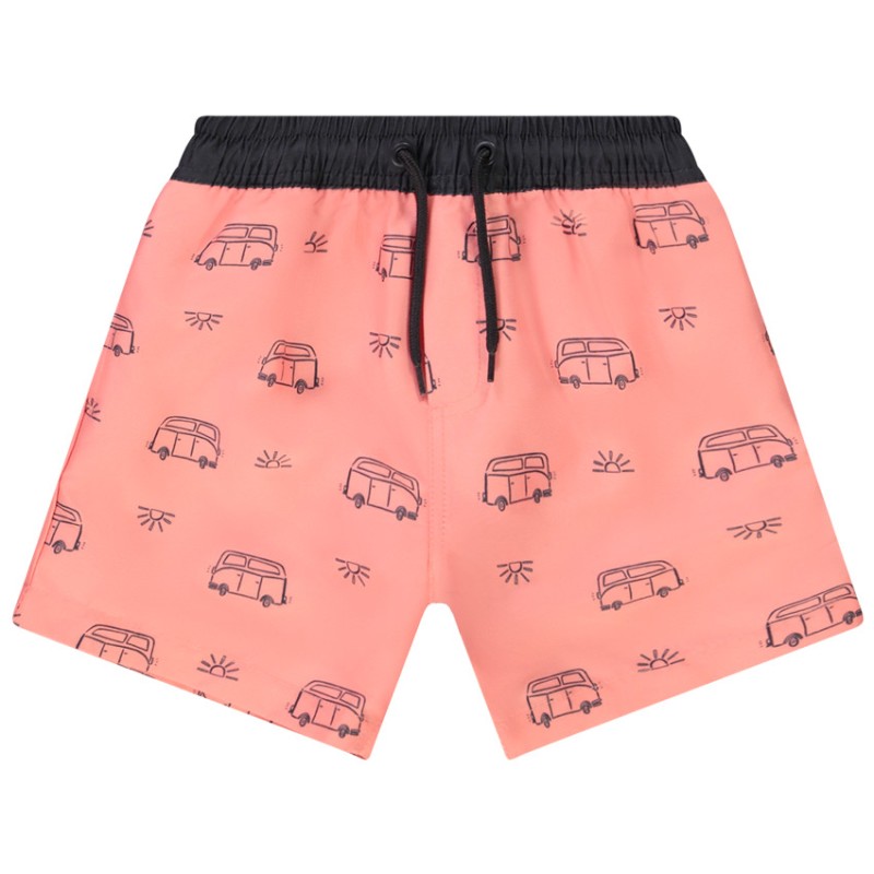Short de bain en microfibre imprimé vans garçon