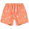 Short de bain en microfibre imprimé surf pour garçon
