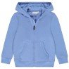 Gilet à capuche molletonné avec poche kangourou pour garçon