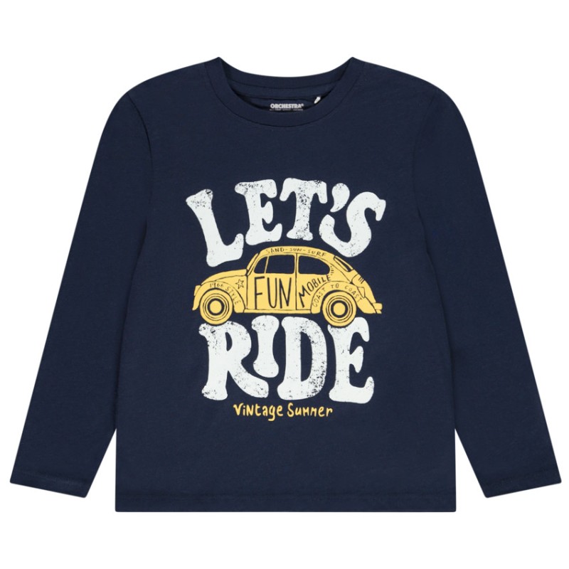 T-shirt manches longues en jersey print summer garçon