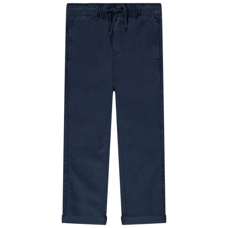 Pantalon chino avec taille élastiquée garçon
