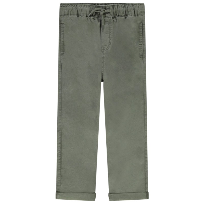 Pantalon chino avec taille élastiquée garçon