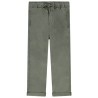 Pantalon chino avec taille élastiquée garçon