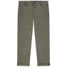 Pantalon chino uni en coton pour garçon