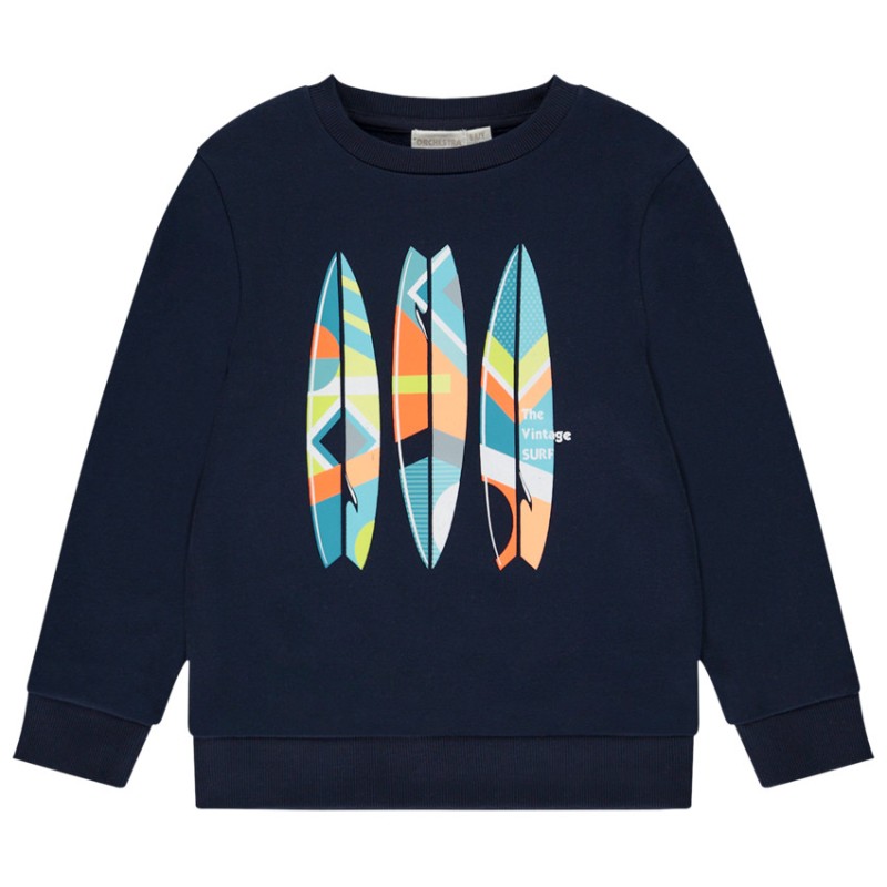 Sweat en molleton print fantaisie pour garçon