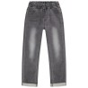 Jean effet délavé à taille élastiquée pour enfant garçon