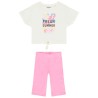 Ensemble 2 pièces en jersey avec print pailleté pour fille