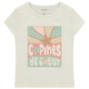 T-shirt manches courtes avec print fantaisie à paillette pou