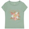 T-shirt manches courtes avec print fantaisie à paillette pou