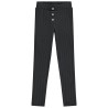 Legging côtelé en maille pointelle pour fille
