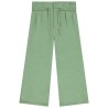 Pantalon large en toile unie pour fille