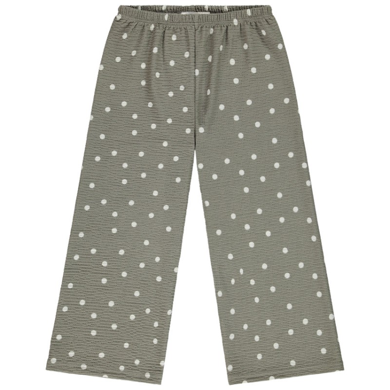 Pantalon large imprimé fantaisie pour fille