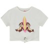 T-shirt manches courtes à nouer print Tic & Tac Disney fille