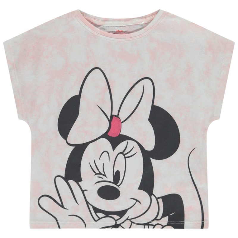 T-shirt manches courtes effet tie & dye Minnie Disney pour f