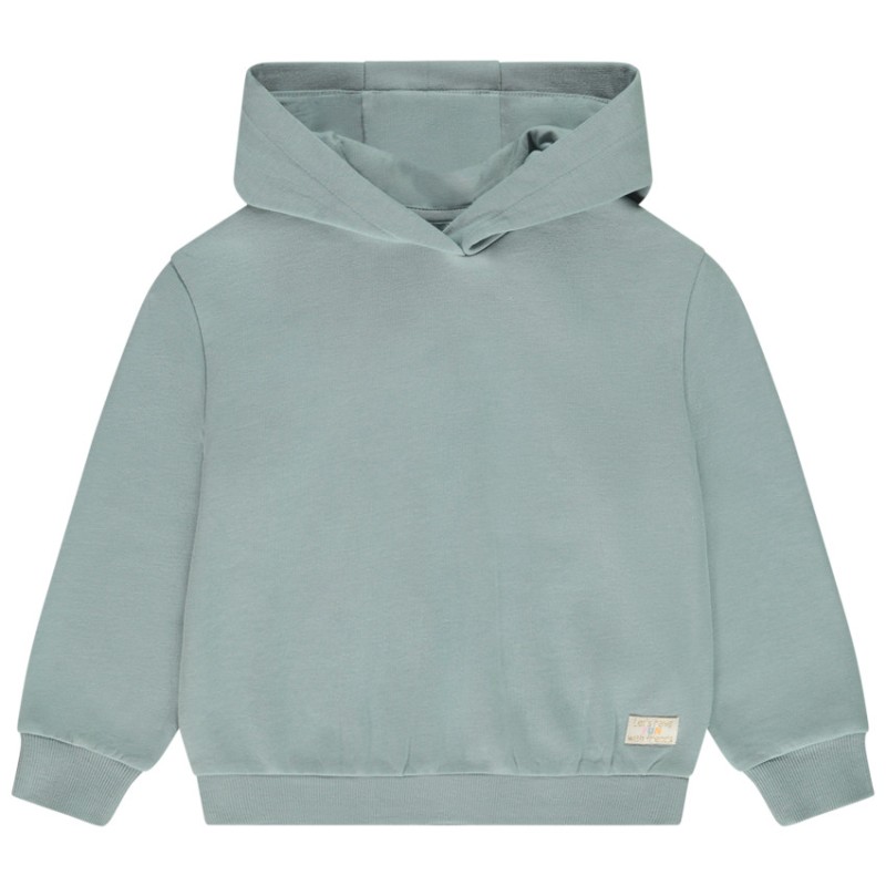 Sweat molleton oversize à capuche uni pour fille