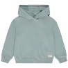 Sweat molleton oversize à capuche uni pour fille