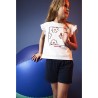 Ensemble 2 pièces t-shirt manches courtes + short fille