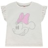 T-shirt manches courtes en jersey print Minnie Disney pour f