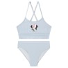 Maillot de bain 2 pièces rayé print Minnie Disney fille
