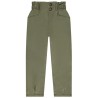 Pantalon paperpag fluide avec taille élastiquée pour fille