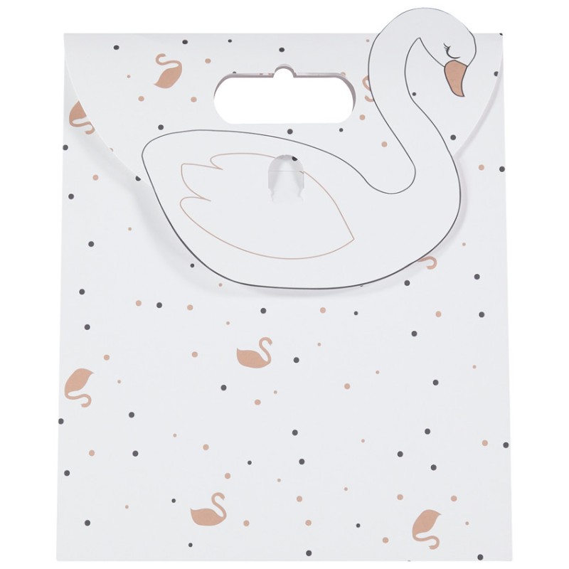EMBALLAGE CADEAUX POCHETTE CADEAUX CYGNE