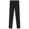 Legging côtelé à nœud fille