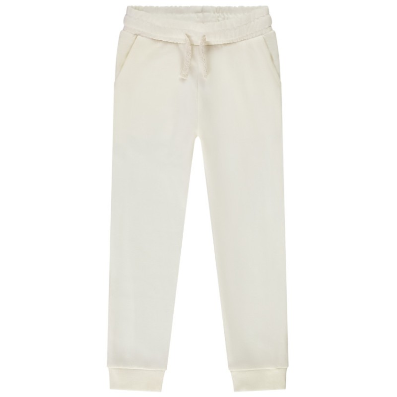 Jogging en molleton uni fille