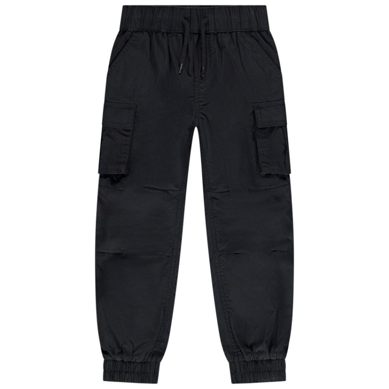 Pantalon cargo style parachute à poches garçon